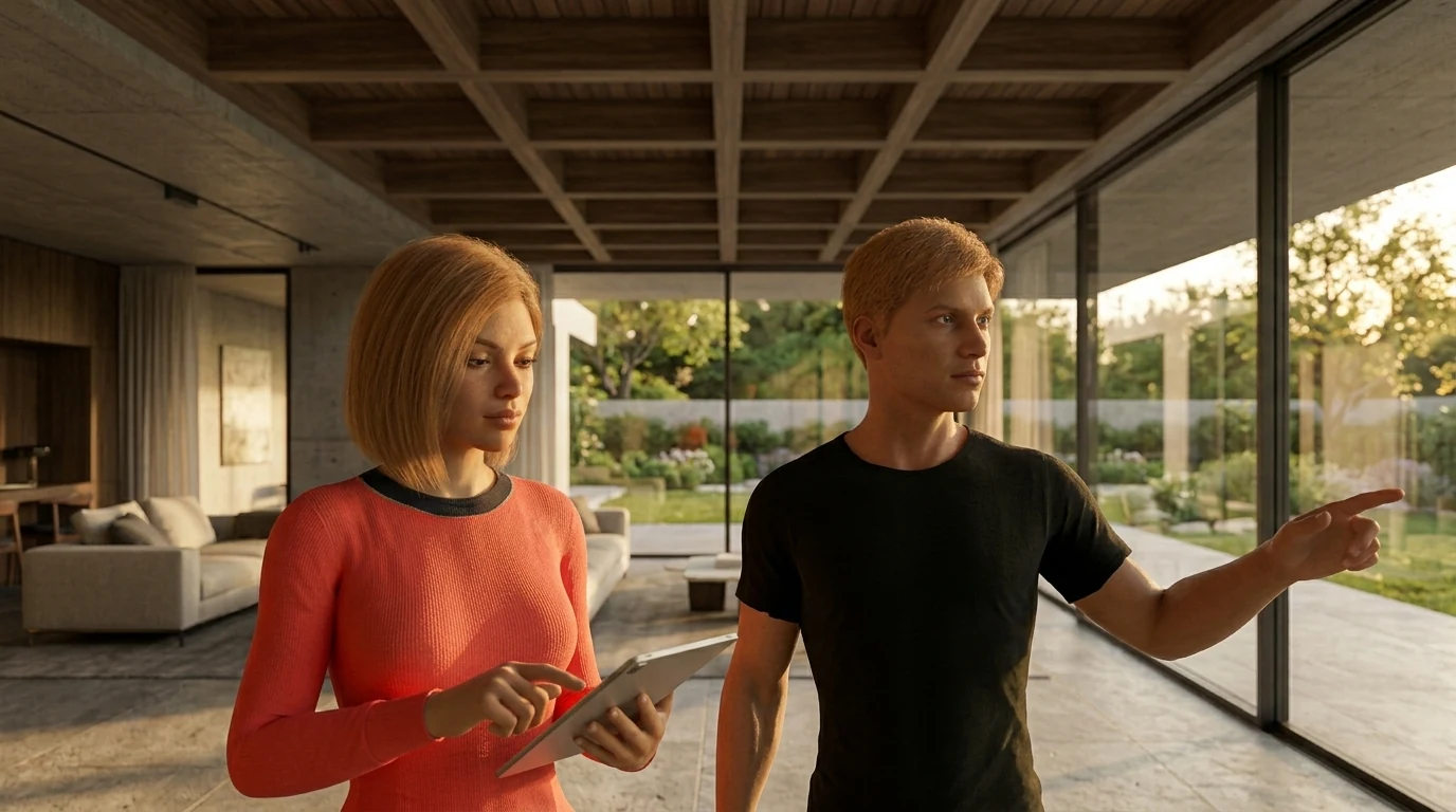 Leon and Claire, the two characters supplied with Avatar